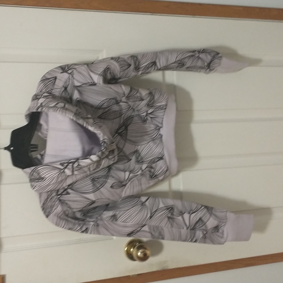 Buffbunny citrus lilac cropped zip up hoodie xs - Picture 3 of 4